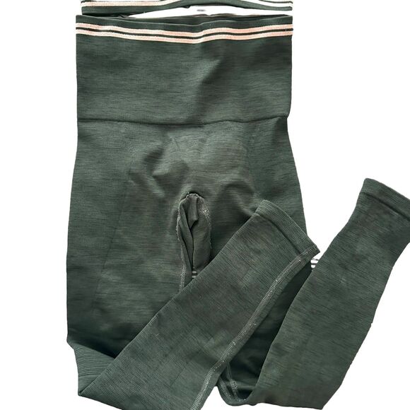 LNDR Aero Workout Legging Set Dark‎ Green Sz XS-S - Picture 6 of 8